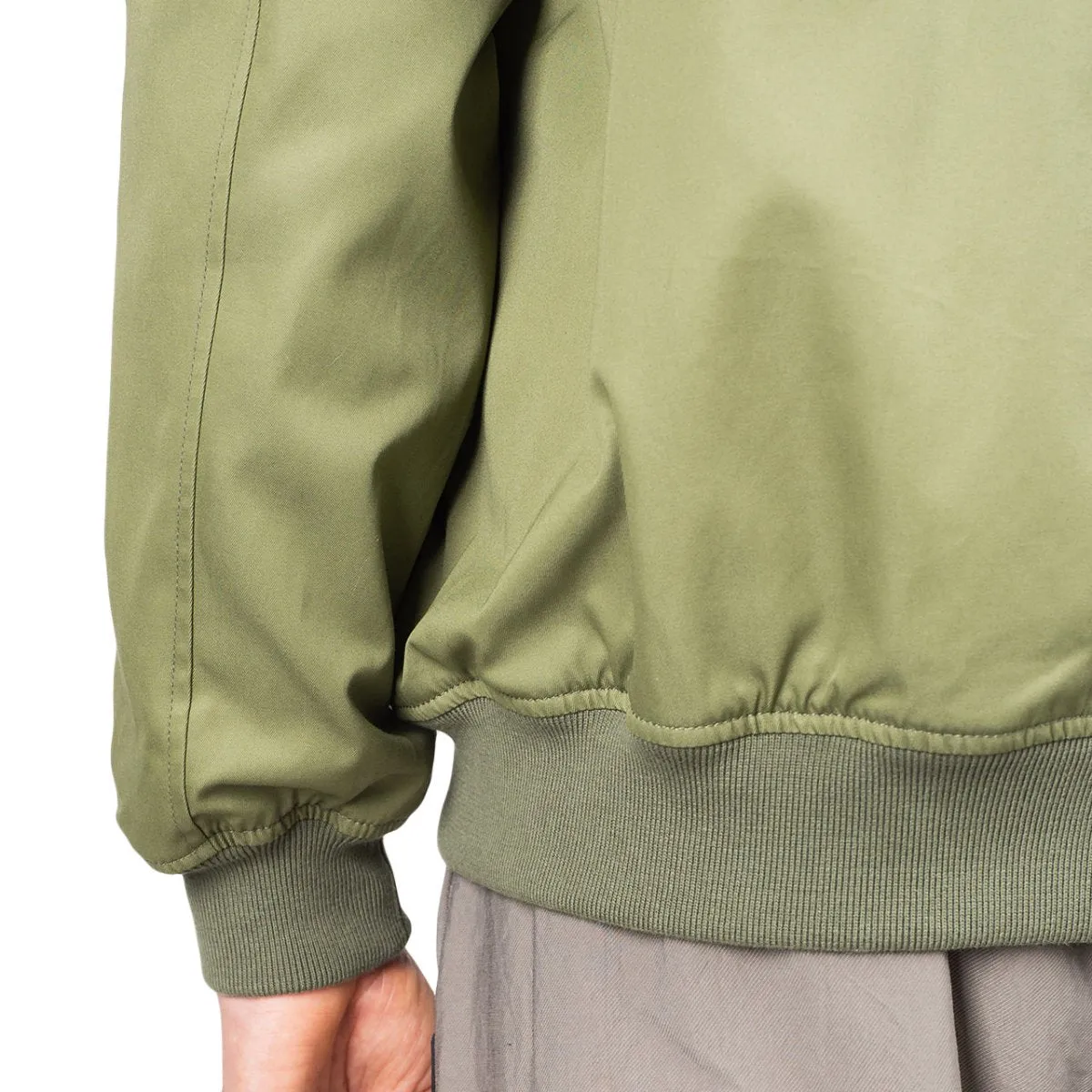 Olive Neighborhood Rib Jacket with C-Jacket Style