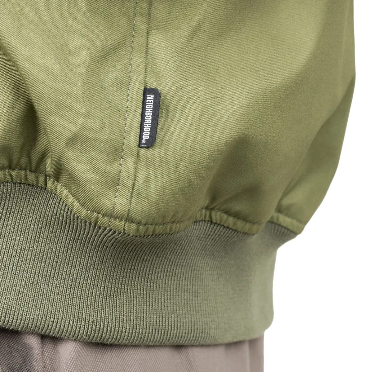 Olive Neighborhood Rib Jacket with C-Jacket Style