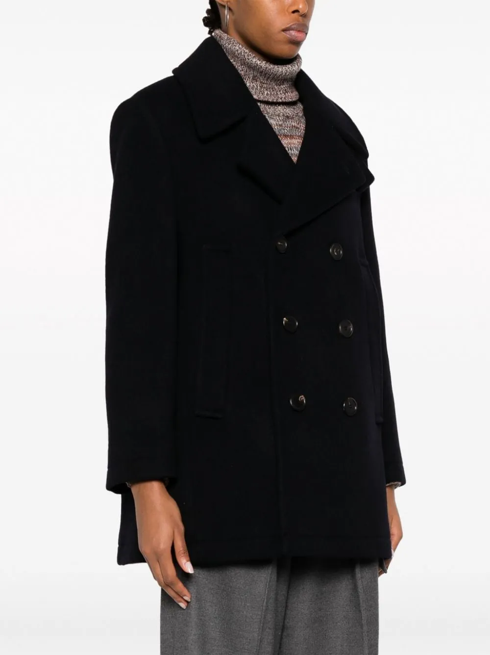 Oversized Wool Coat by Dunst