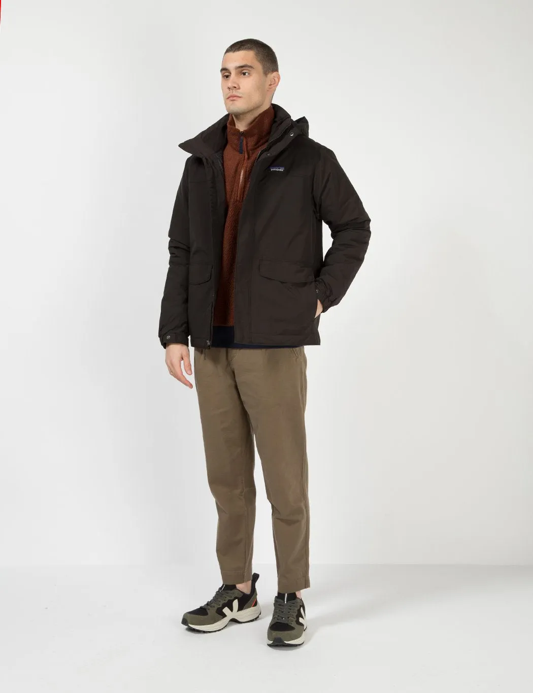 Patagonia Isthmus Jacket - Black: Men's Outerwear