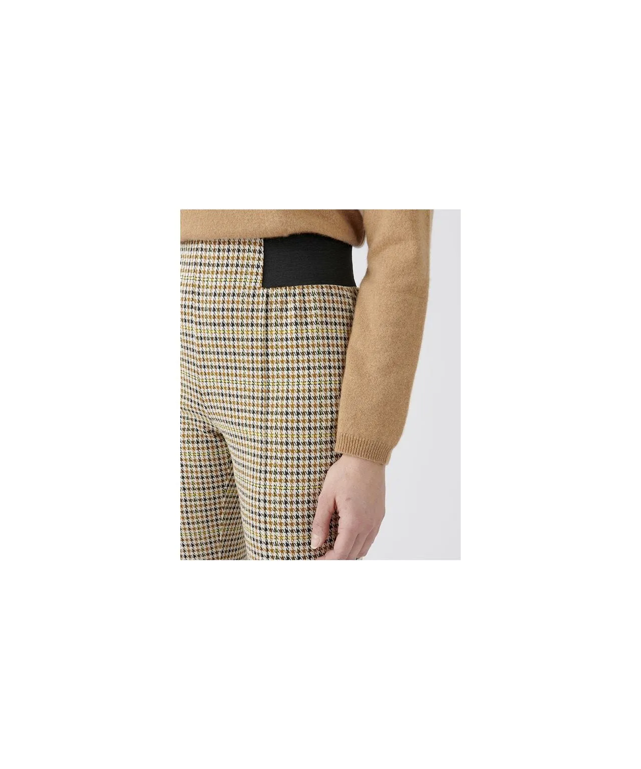 Pull-on Knitted Trousers