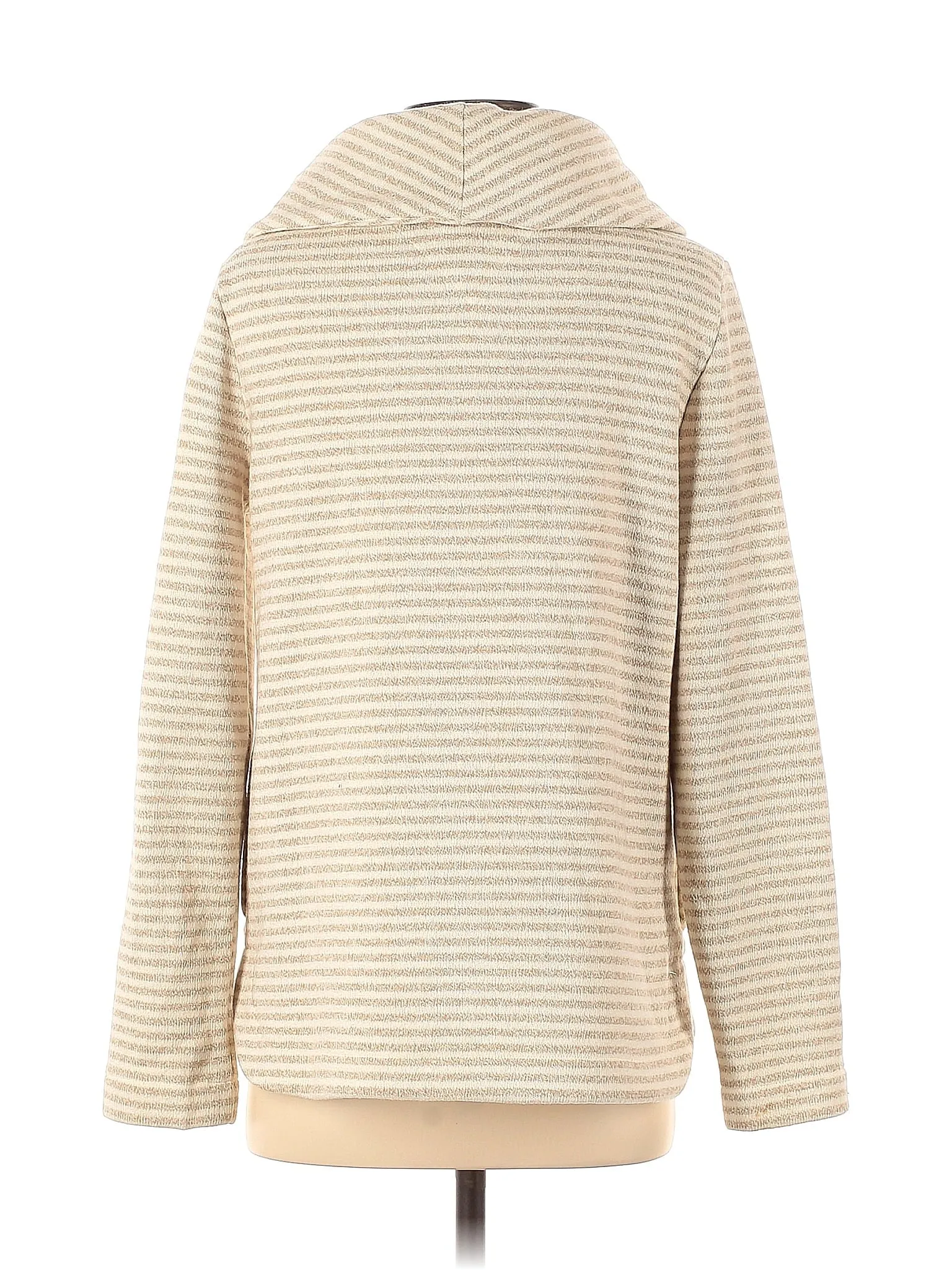 Ribbed Knit Turtleneck Jumper