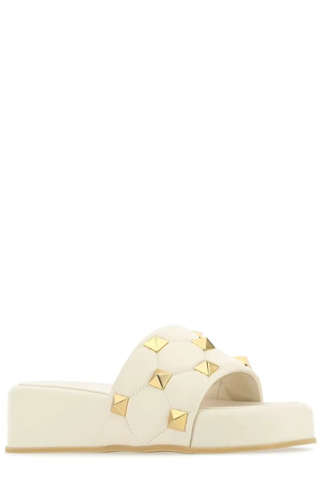 Rockstud Wedge Slides by Valentino Garavani