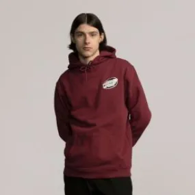 Santa Cruz Men's Maroon Creep Dot Hoodies