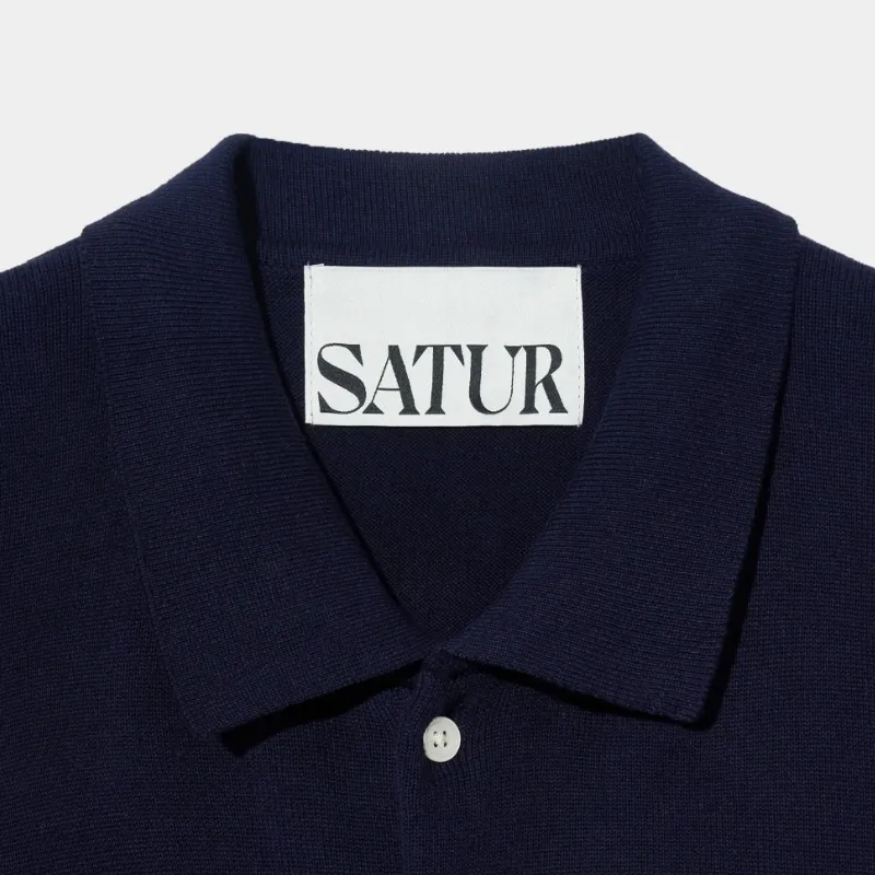 Saturn Street Style Plain Cotton Short Sleeves Logo Cardigans