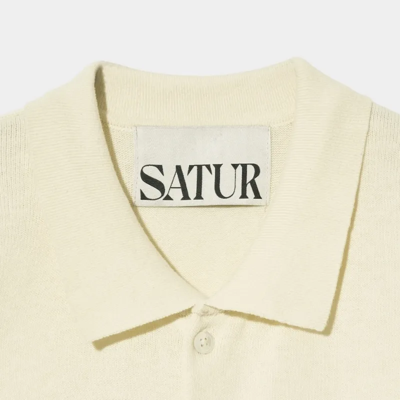 Saturn Street Style Plain Cotton Short Sleeves Logo Cardigans