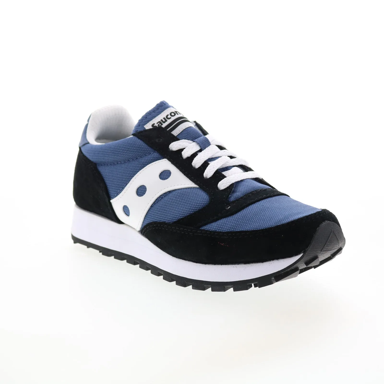 Saucony Jazz 81 S70539-10 Mens Blue Suede Lace Up Lifestyle Sneakers Shoes