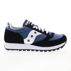 Saucony Jazz 81 S70539-10 Mens Blue Suede Lace Up Lifestyle Sneakers Shoes