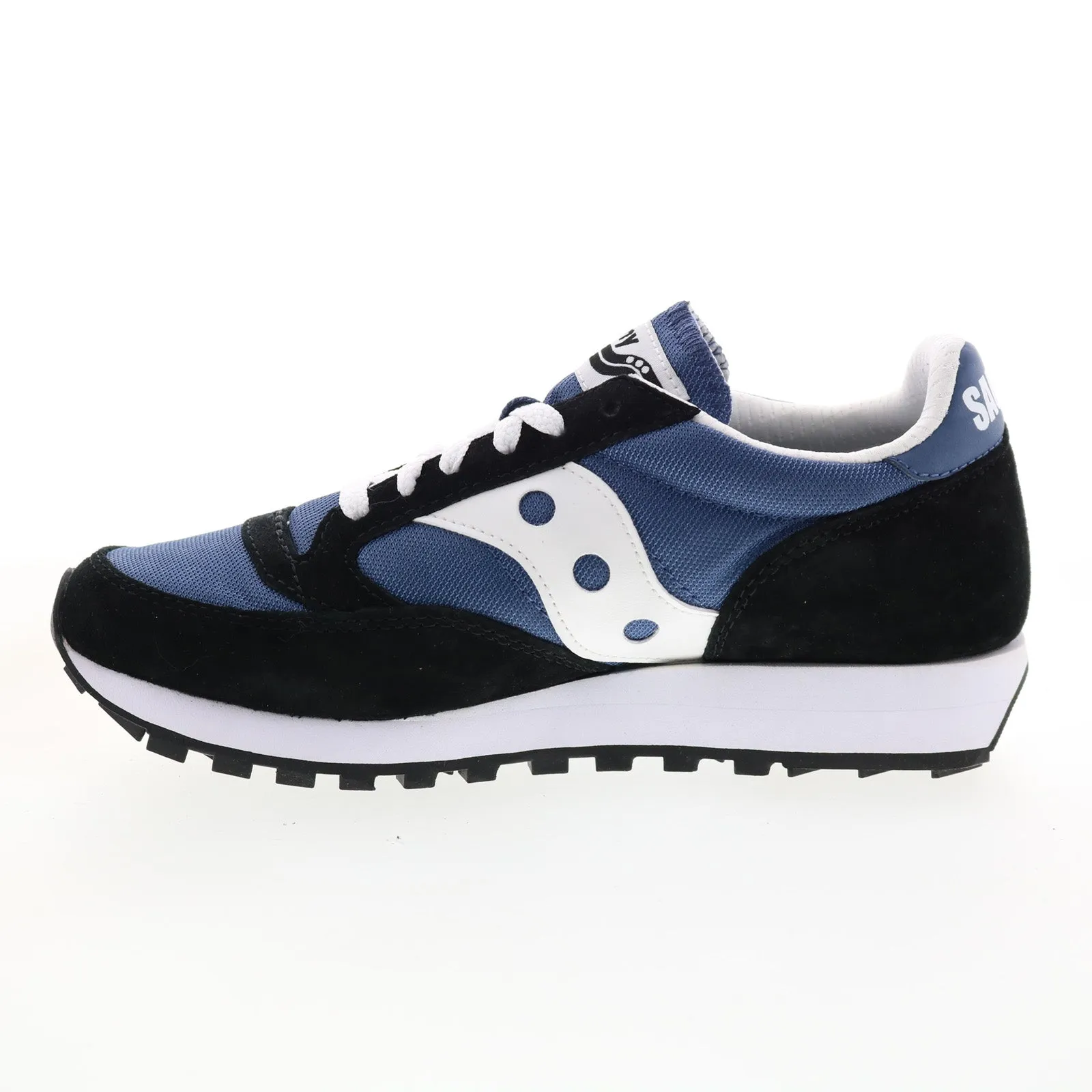 Saucony Jazz 81 S70539-10 Mens Blue Suede Lace Up Lifestyle Sneakers Shoes