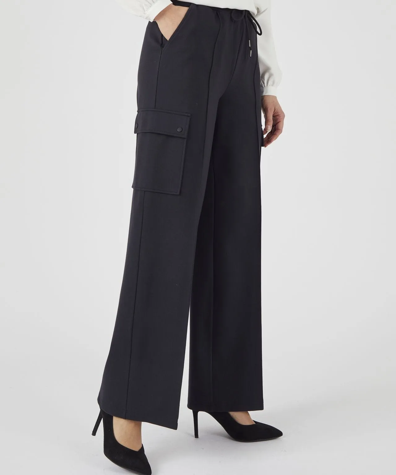 Cargo Trousers with Secret Stretch Jersey