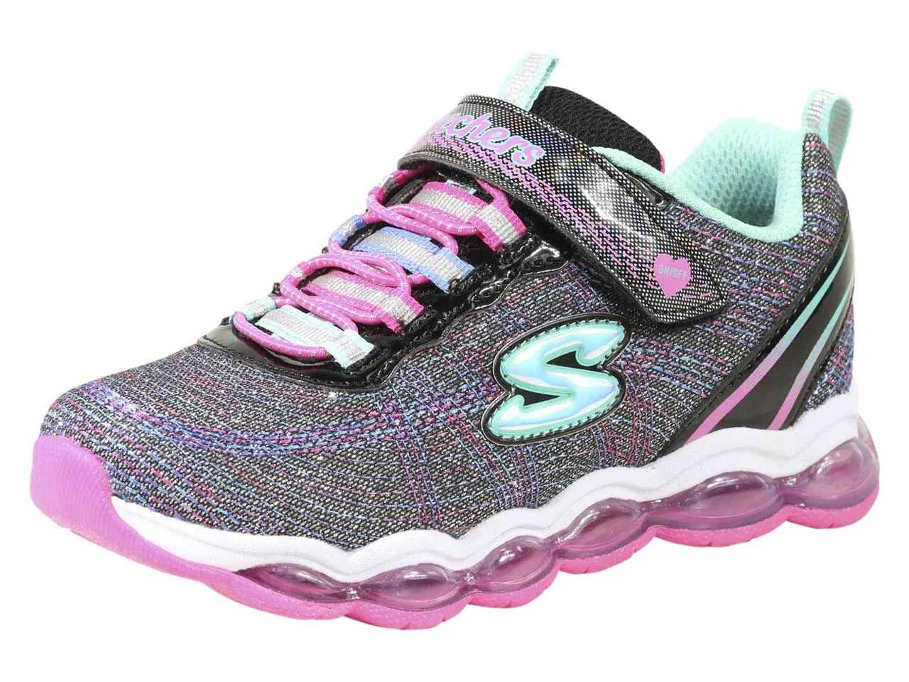 Skechers Kid's Light-Up Glimmer Sneakers