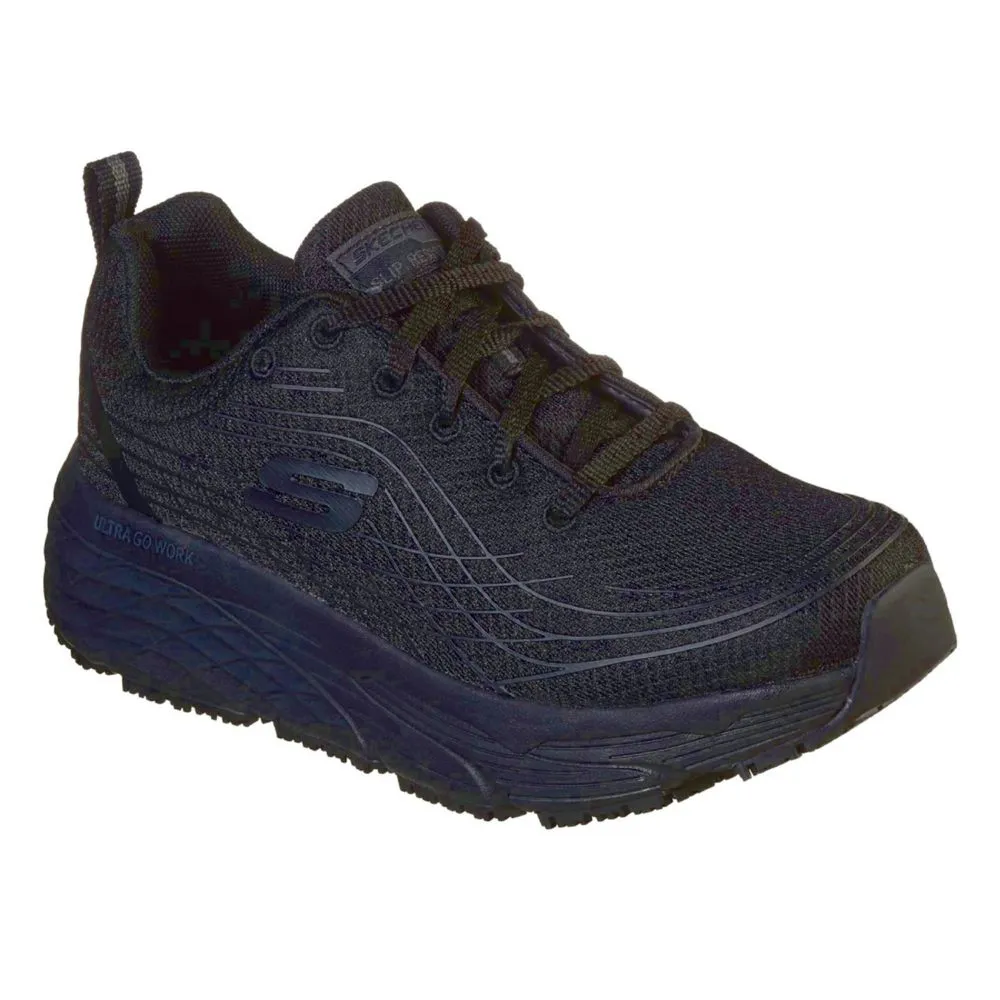 Skechers Max Cushioning Elite Sr Metal-Free Women's Non-Safety Shoes Black Size 6