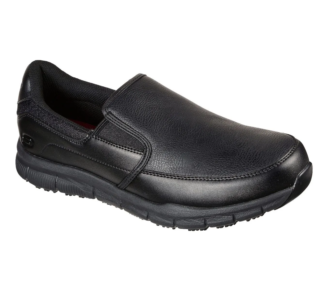 Skechers Nampa Groton Work Relaxed Shoes in Black