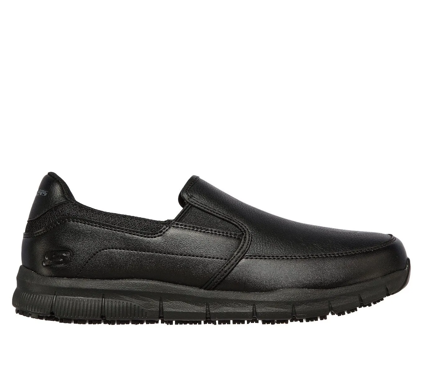 Skechers Nampa Groton Work Relaxed Shoes in Black