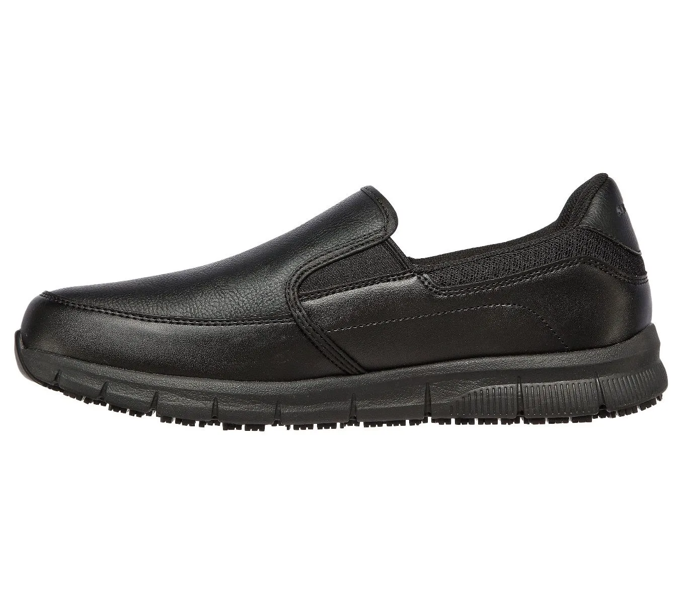 Skechers Nampa Groton Work Relaxed Shoes in Black