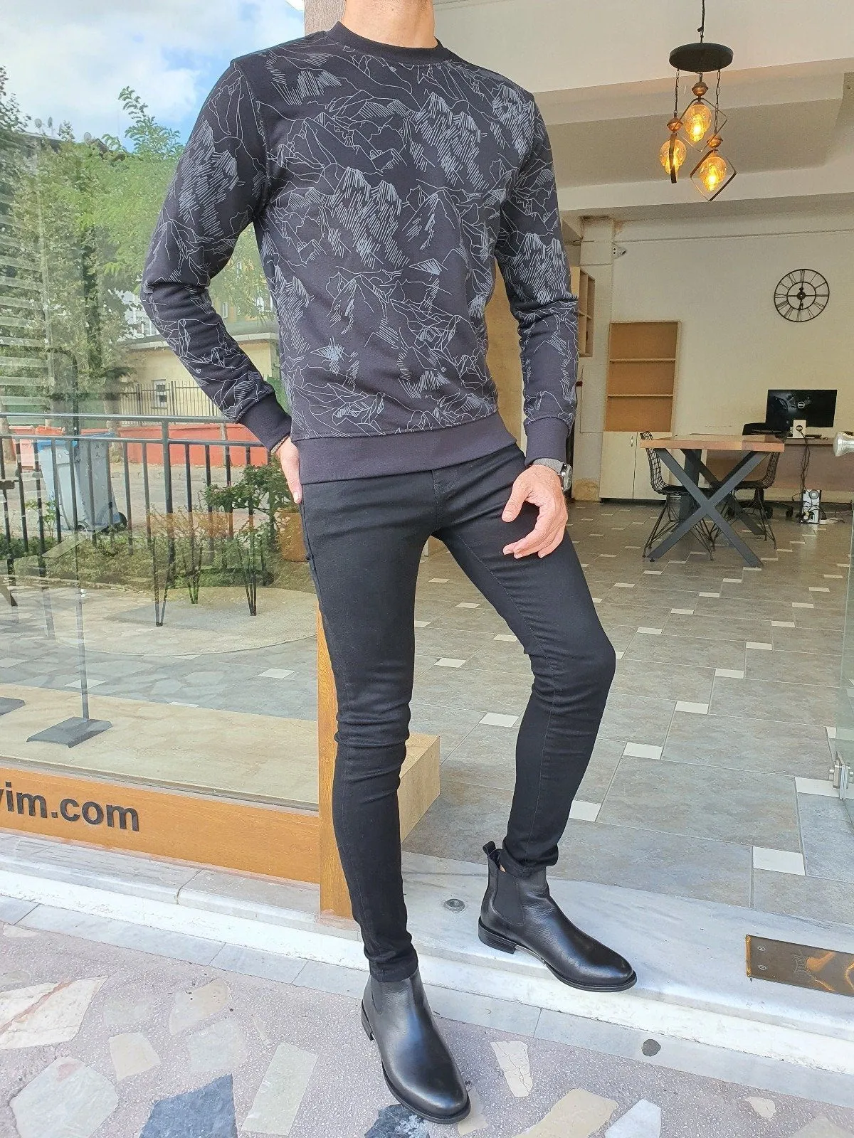 Slim Fit Long Sleeve Tees made from Combed Cotton - Bojo