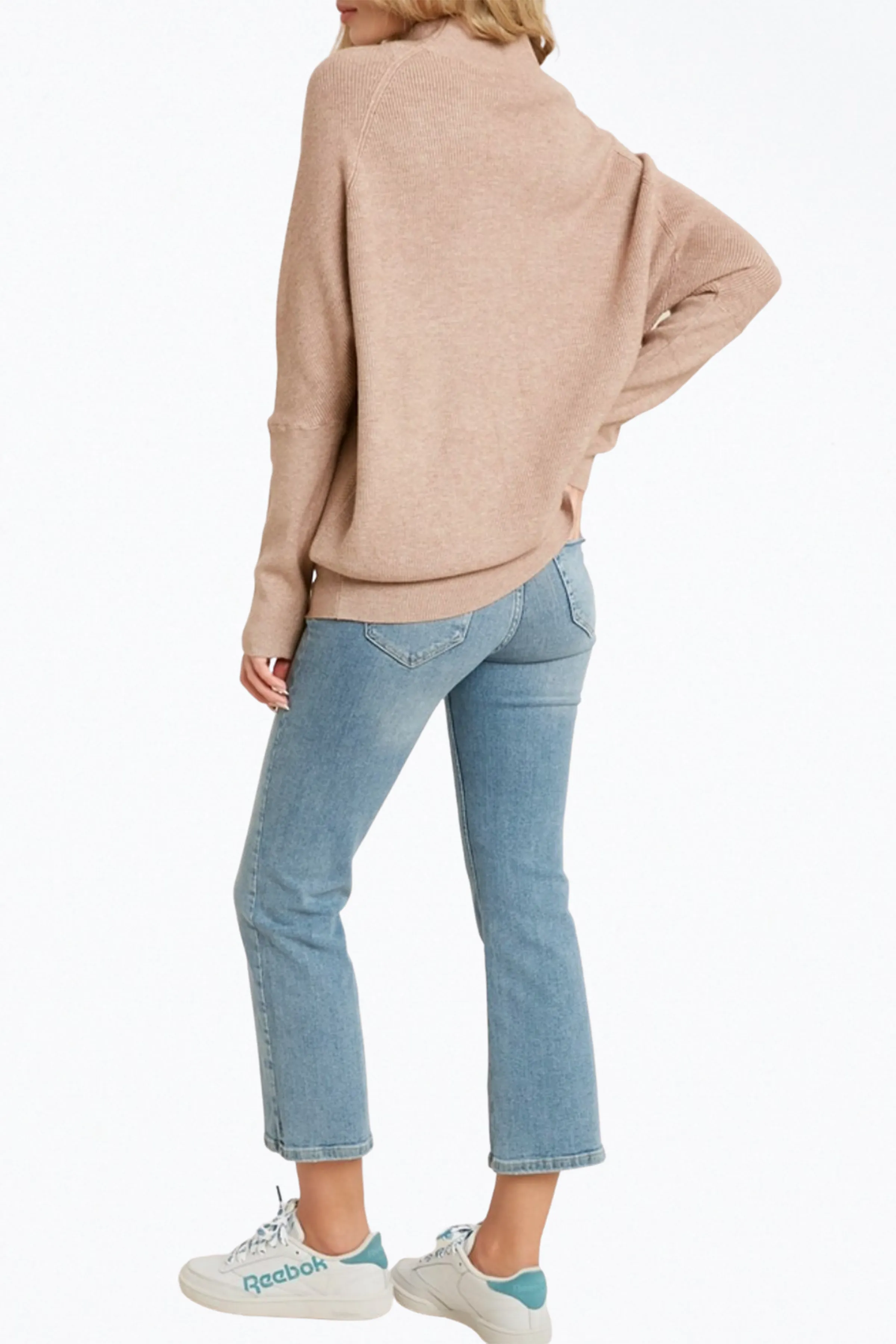 Slouch Neck Dolman Sweater