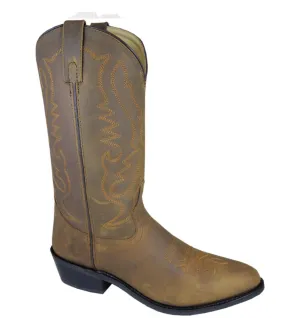 Smoky Mountain Men's Denver Brown Oil Distressed Boot - Shop Now