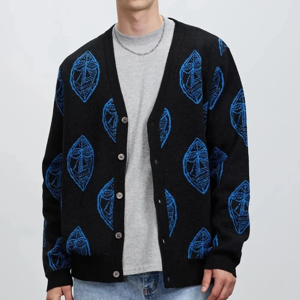 STUSSY Tropical Patterns Unisex Street Style Skater Style Cardigans.