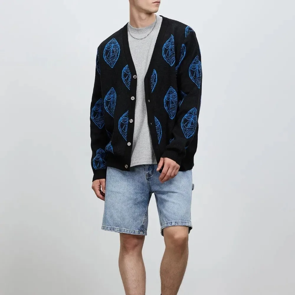 STUSSY Tropical Patterns Unisex Street Style Skater Style Cardigans.