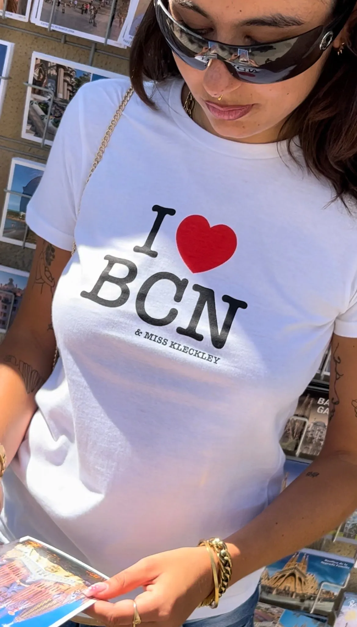 Stylish 'I Love Barcelona' T-Shirt