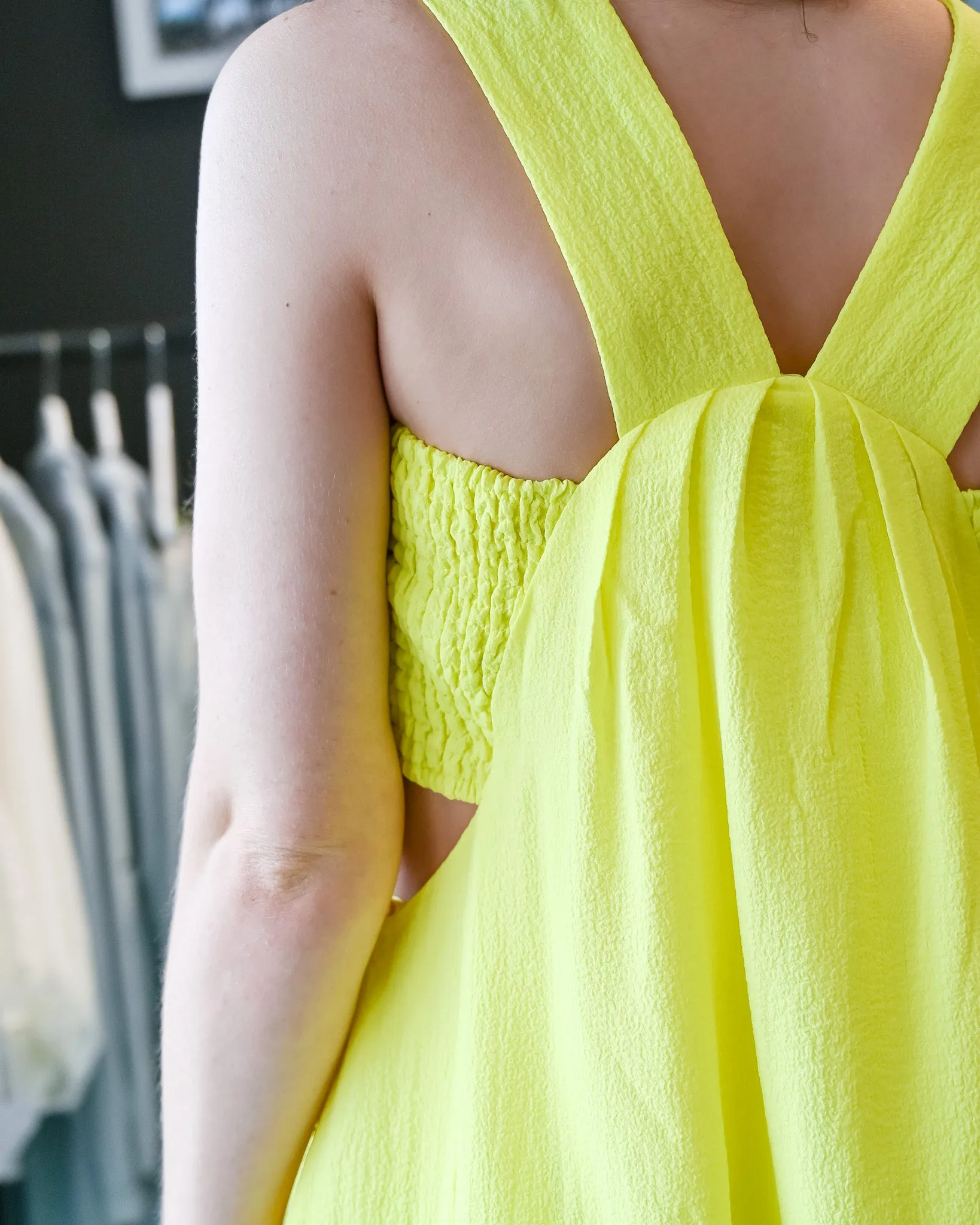 Sunshine Yellow Sundress