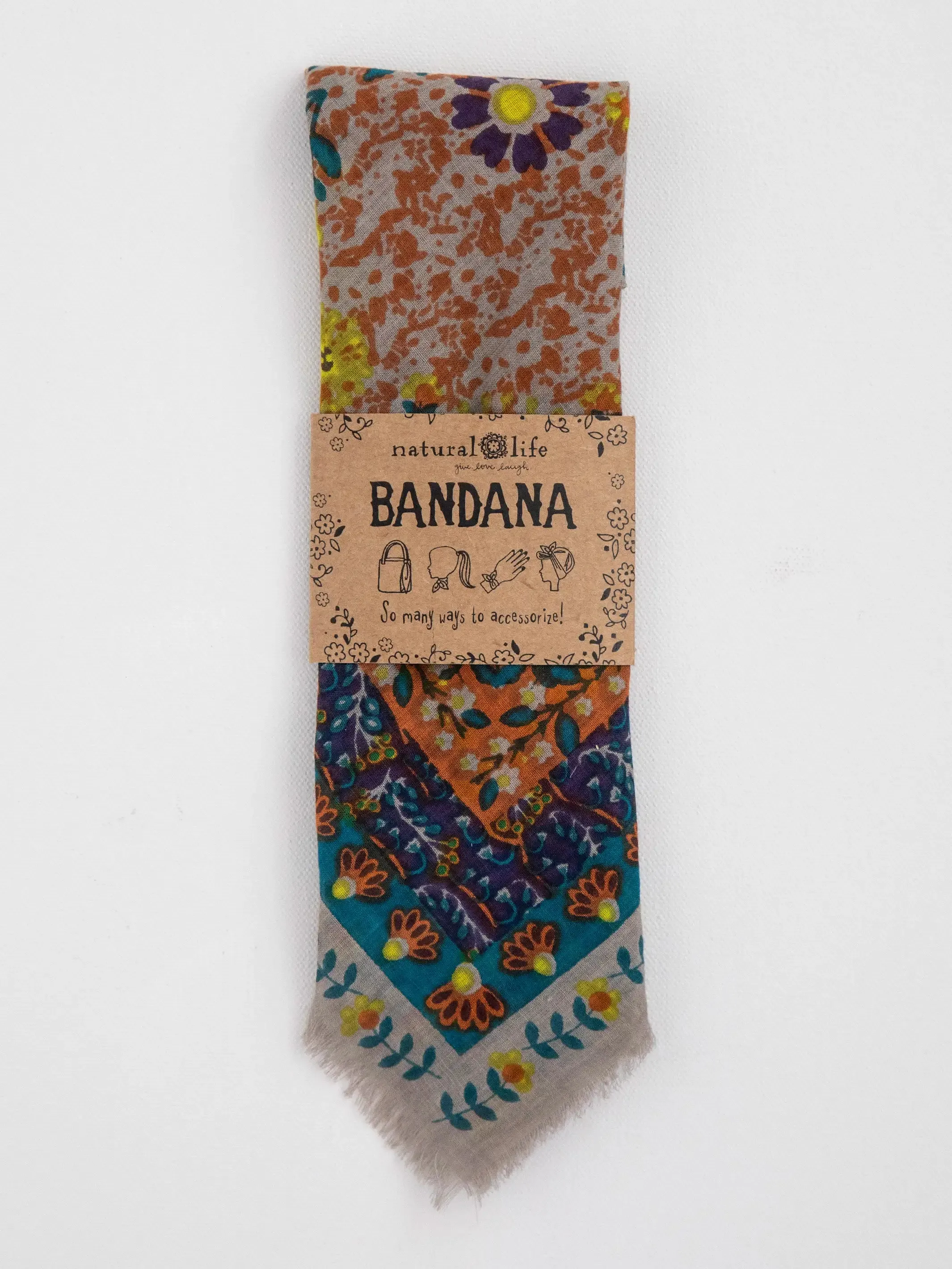 Terracotta Mandala Bandana - Shop Now for Printed Bandanas