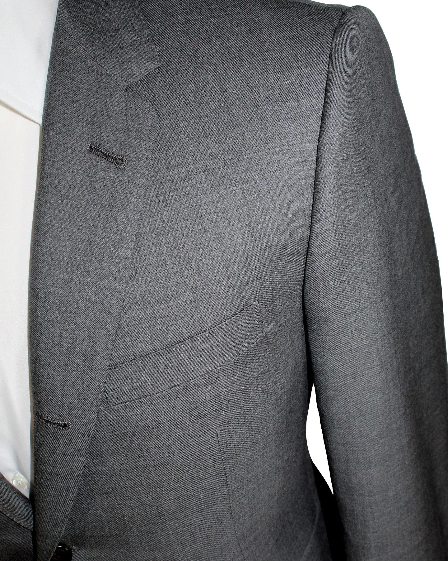 Thom Browne Gray Sport Coat Size 50 EU / 40 US on Sale.