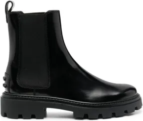 Tod's Studded Chelsea Boots Black