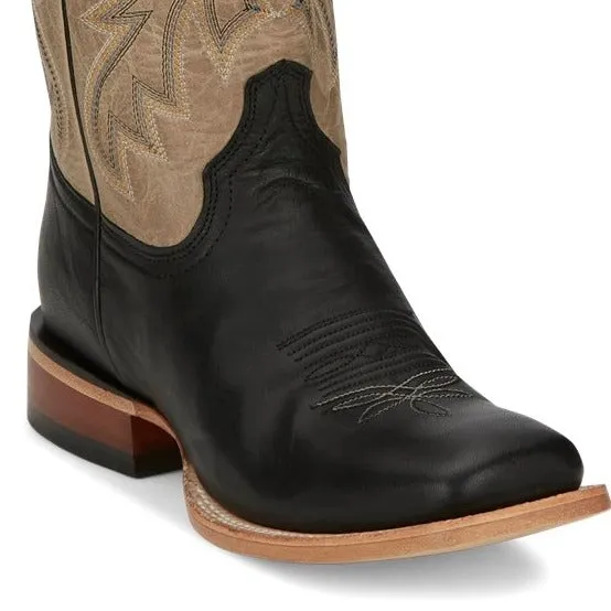 Tony Lama Men's Luciano Black Goat Cowboy Boot