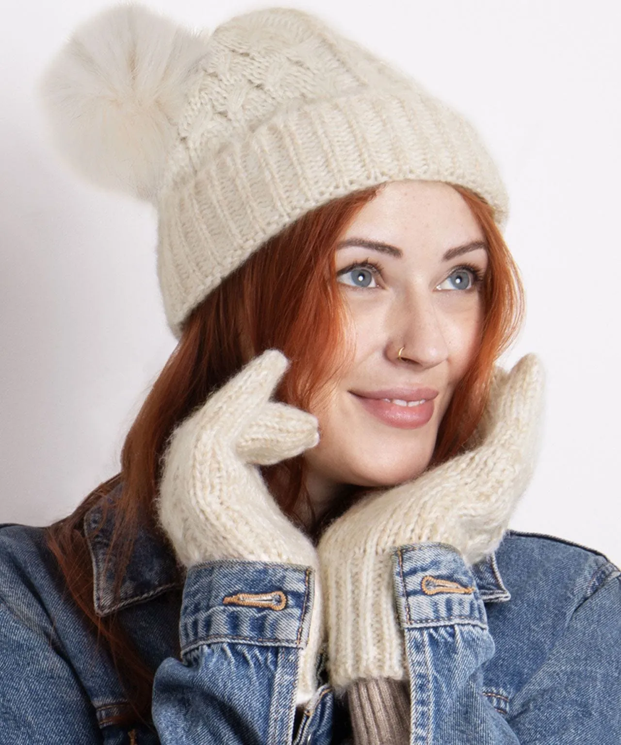 Totes Women's Winter Hat & Glove Present