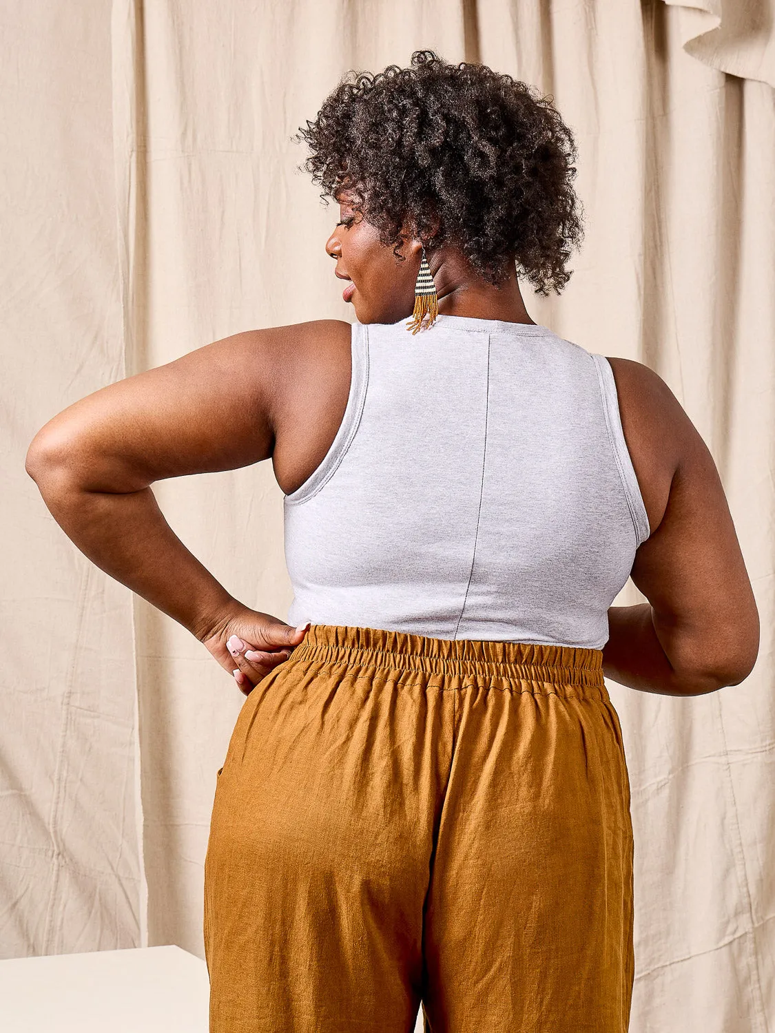 Travertine Knit Set - Crew Pattern
