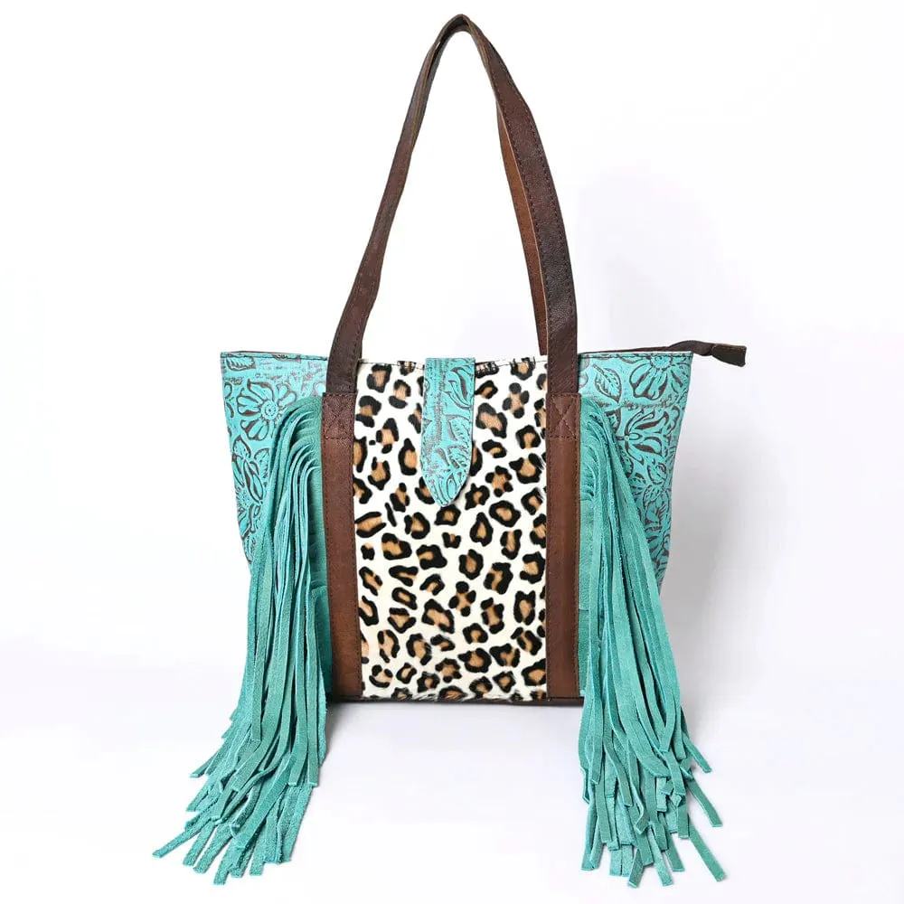 Turquoise Leopard Dreamer Bag