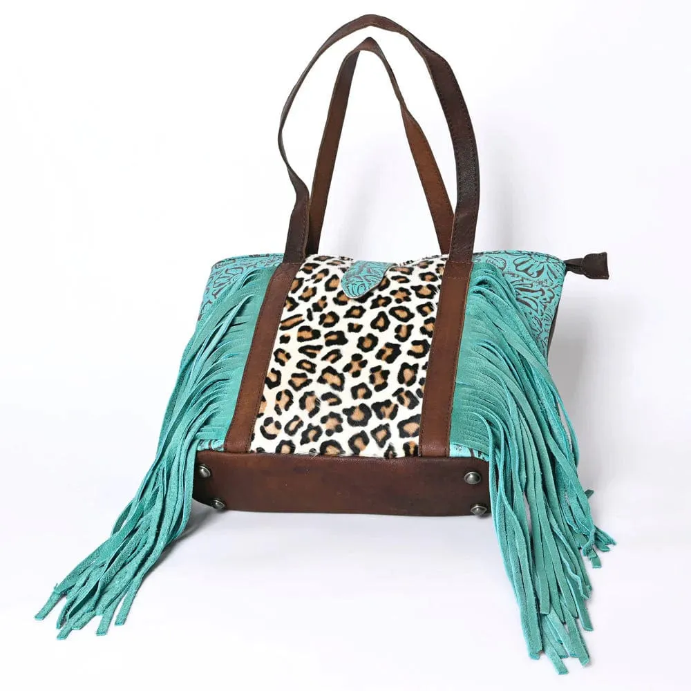 Turquoise Leopard Dreamer Bag