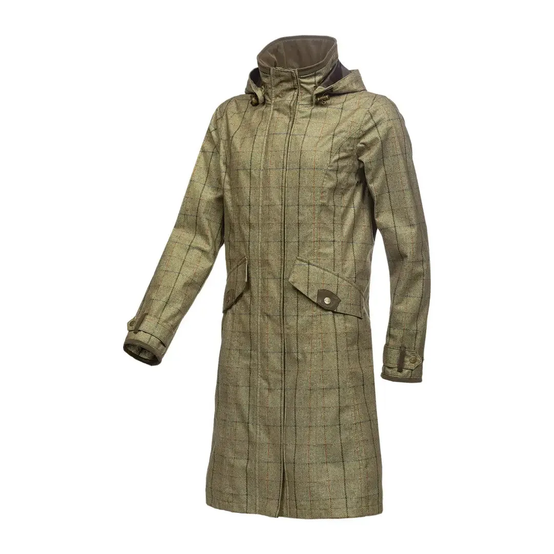 Twyford Ladies Printed Tweed Coat