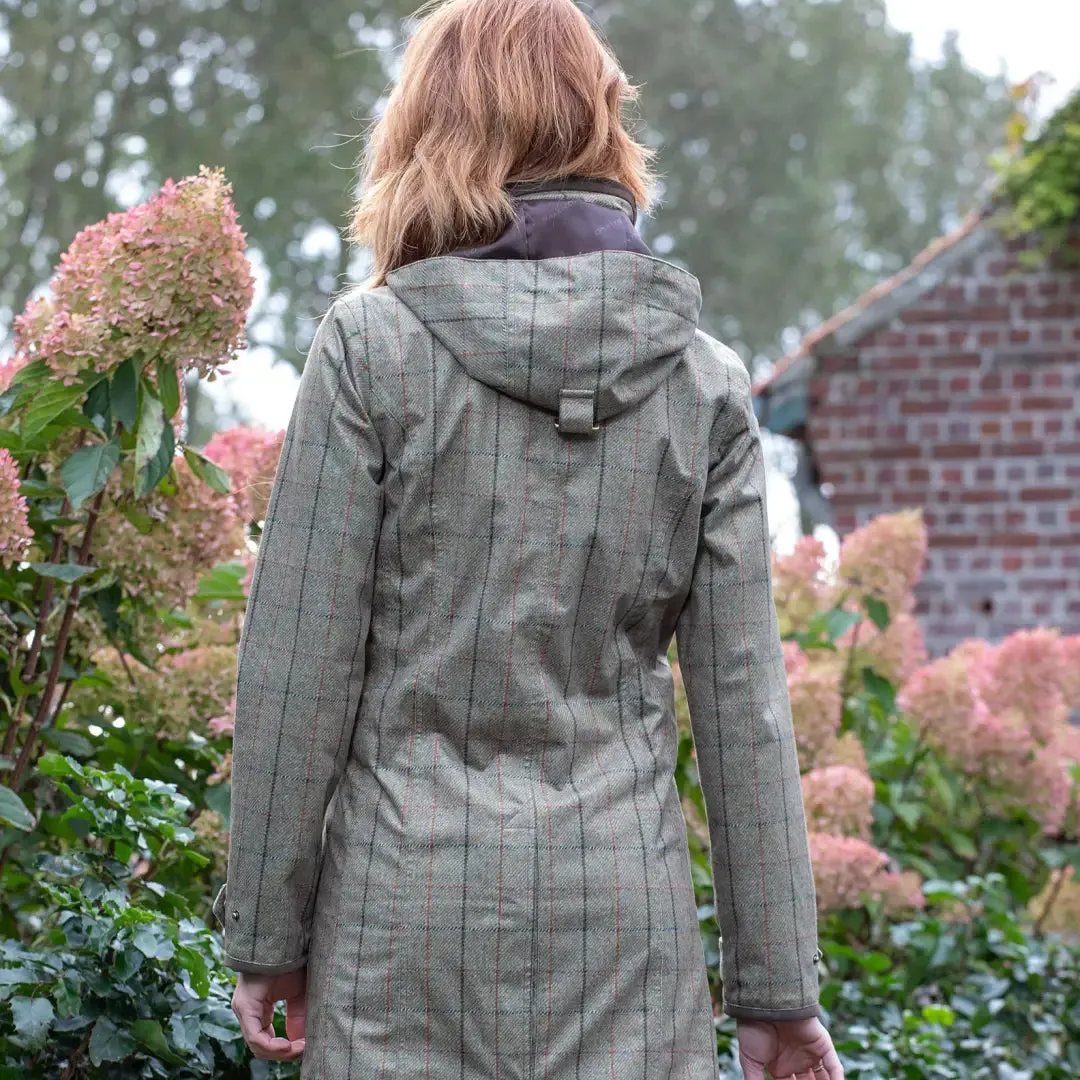 Twyford Ladies Printed Tweed Coat