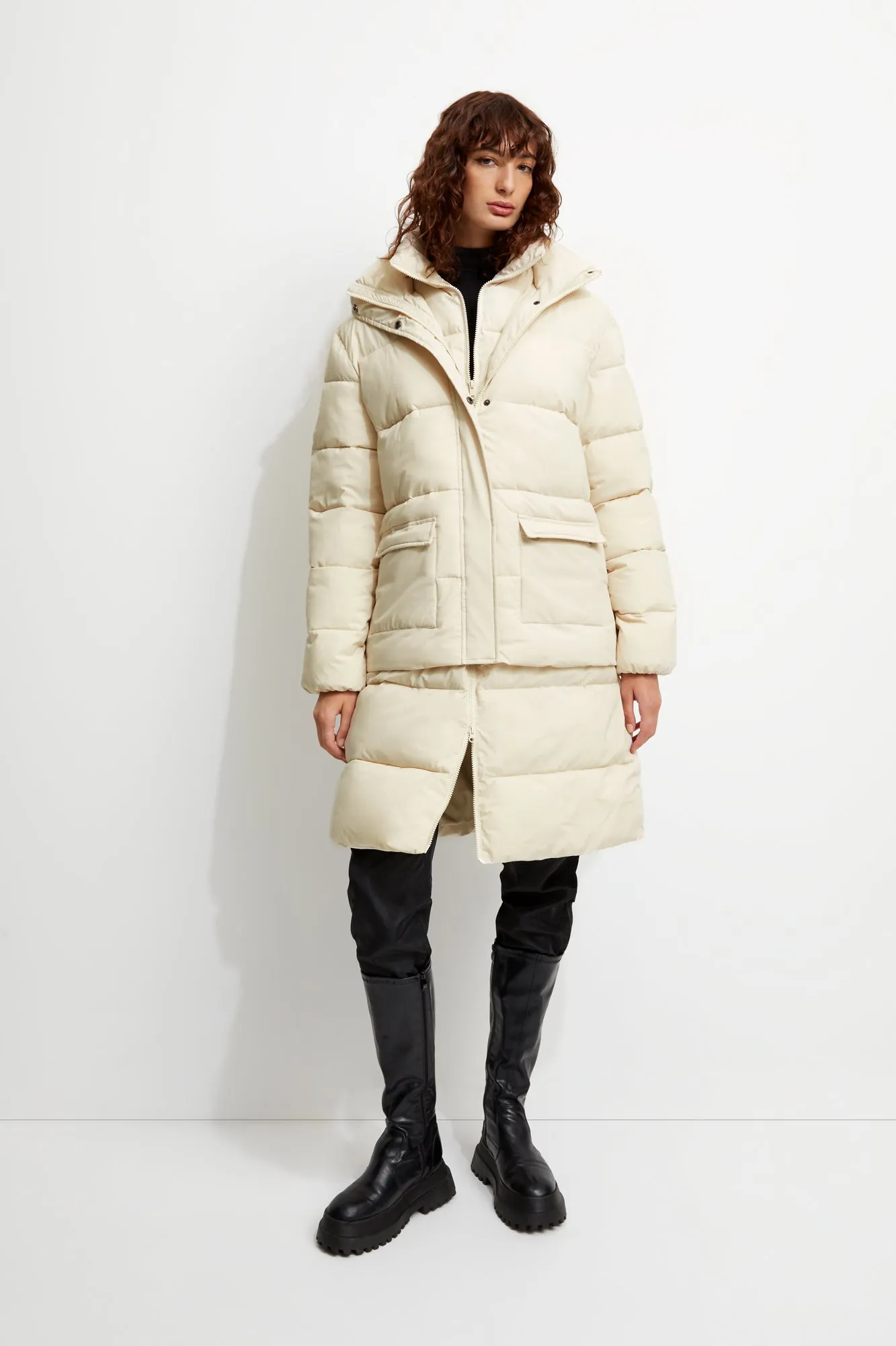 UNREAL FUR Enigma Coat Sand