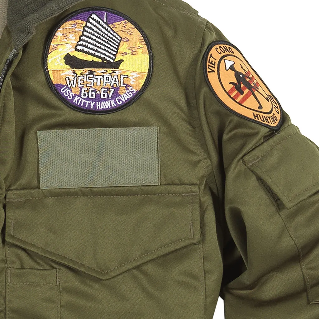 USMC Aviator Jacket in Green by Vietnam Marine