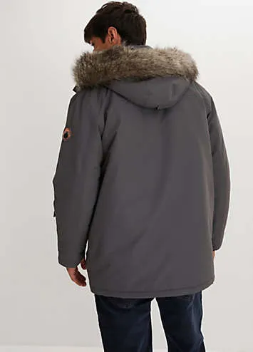 Warm Padded Hooded Coat