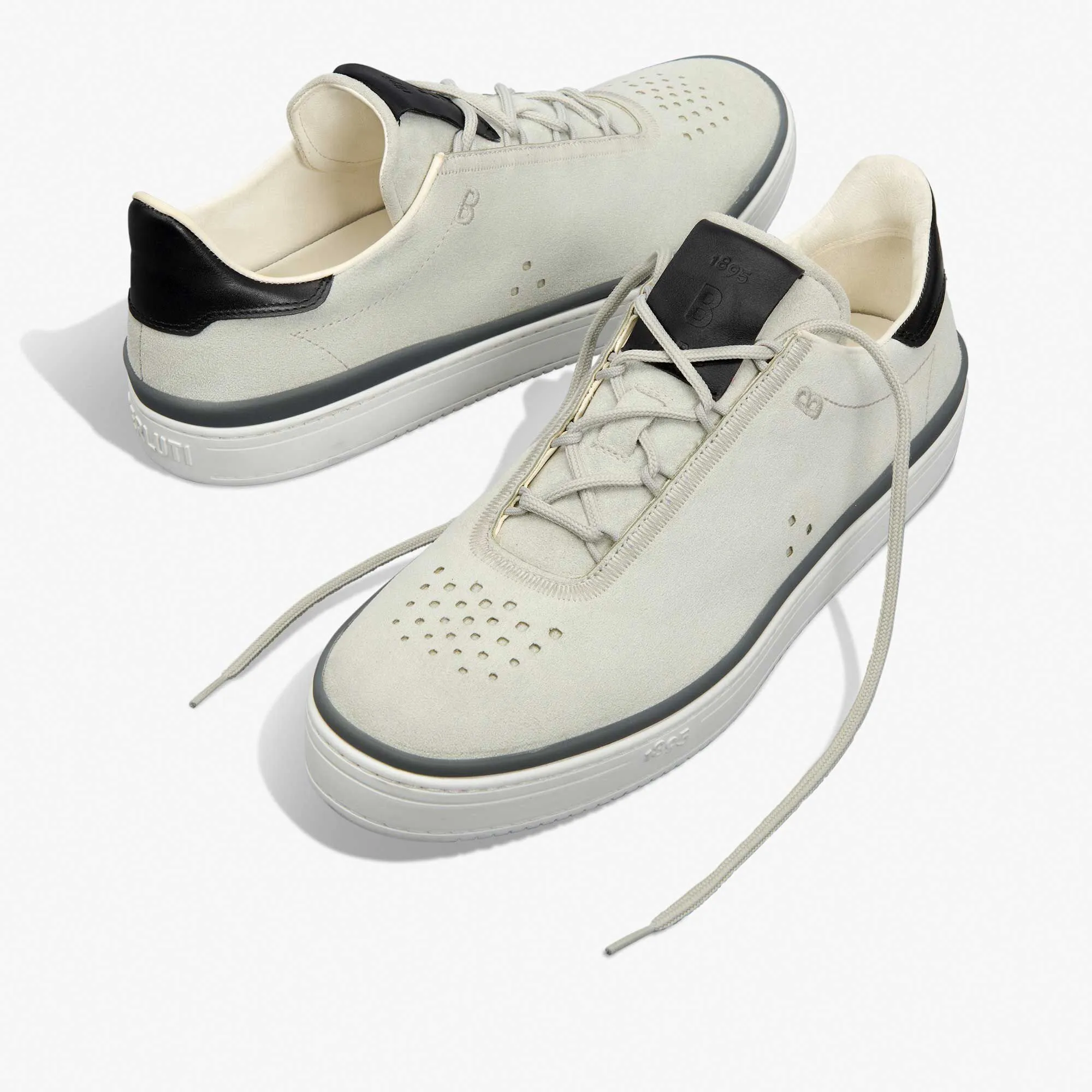 White Runner Sneaker for Men