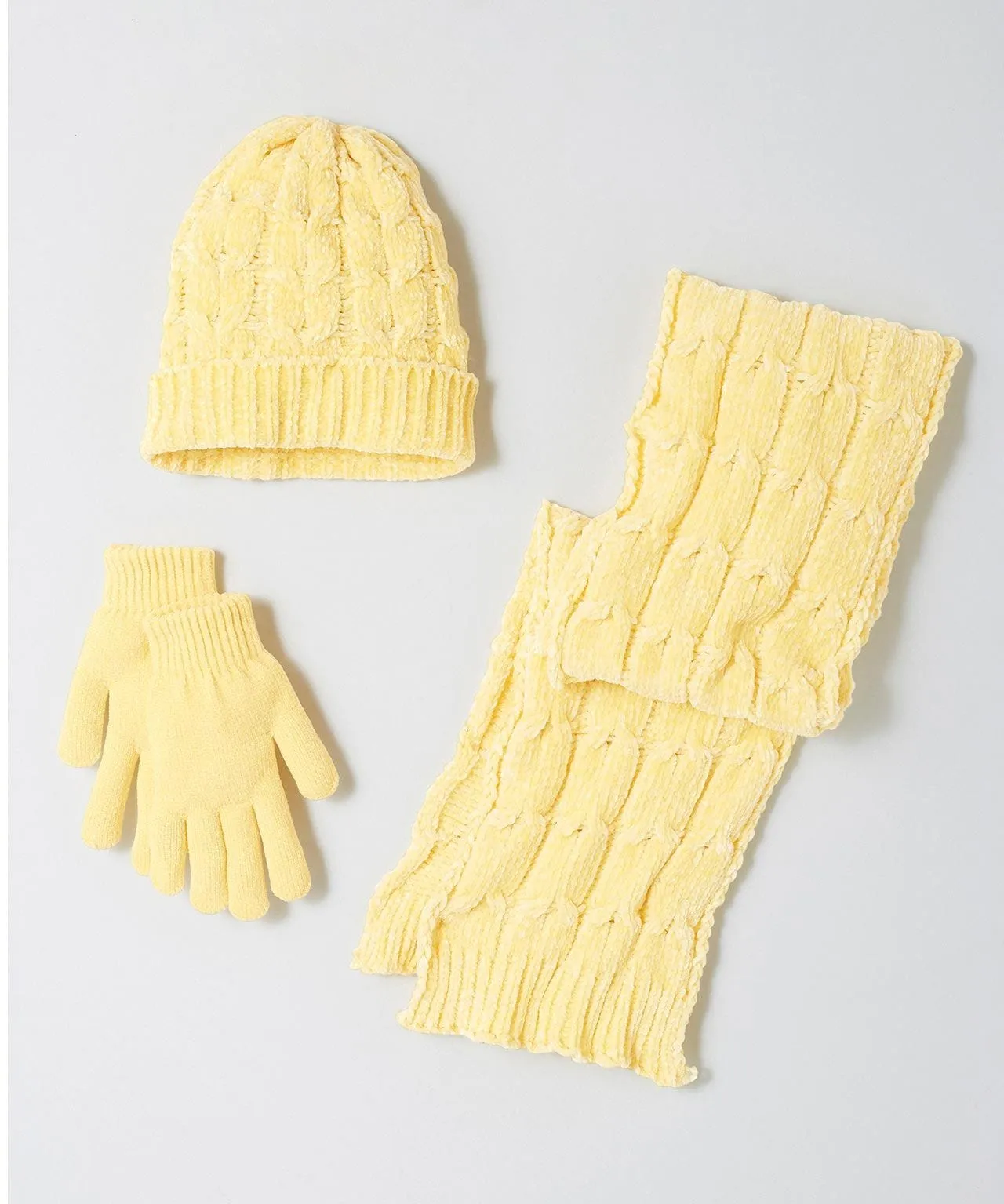 Winter Hat, Scarf, & Glove Bundle