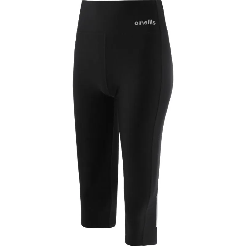 Women's Black Riley Capri Leggings