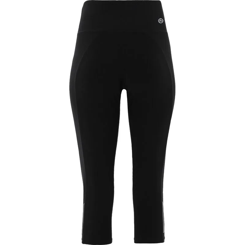 Women's Black Riley Capri Leggings