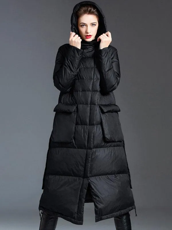 Women's Duck Down Winter Coat Casual Outerwear Warm 2024