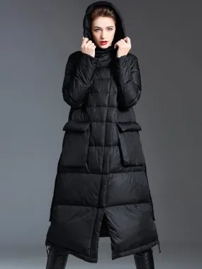 Women's Duck Down Winter Coat Casual Outerwear Warm 2024