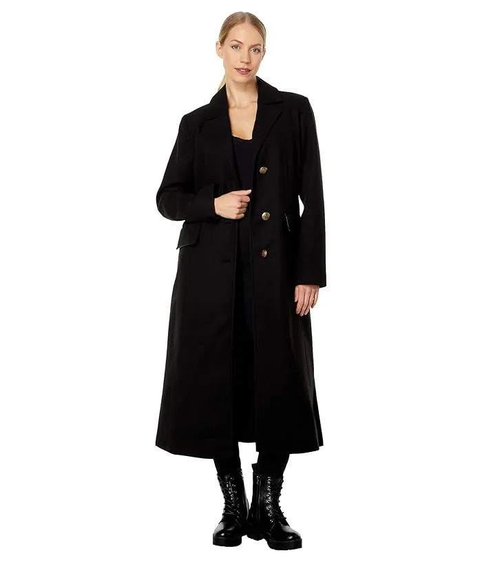 Women's Faux Wool Power Coat by NVLT