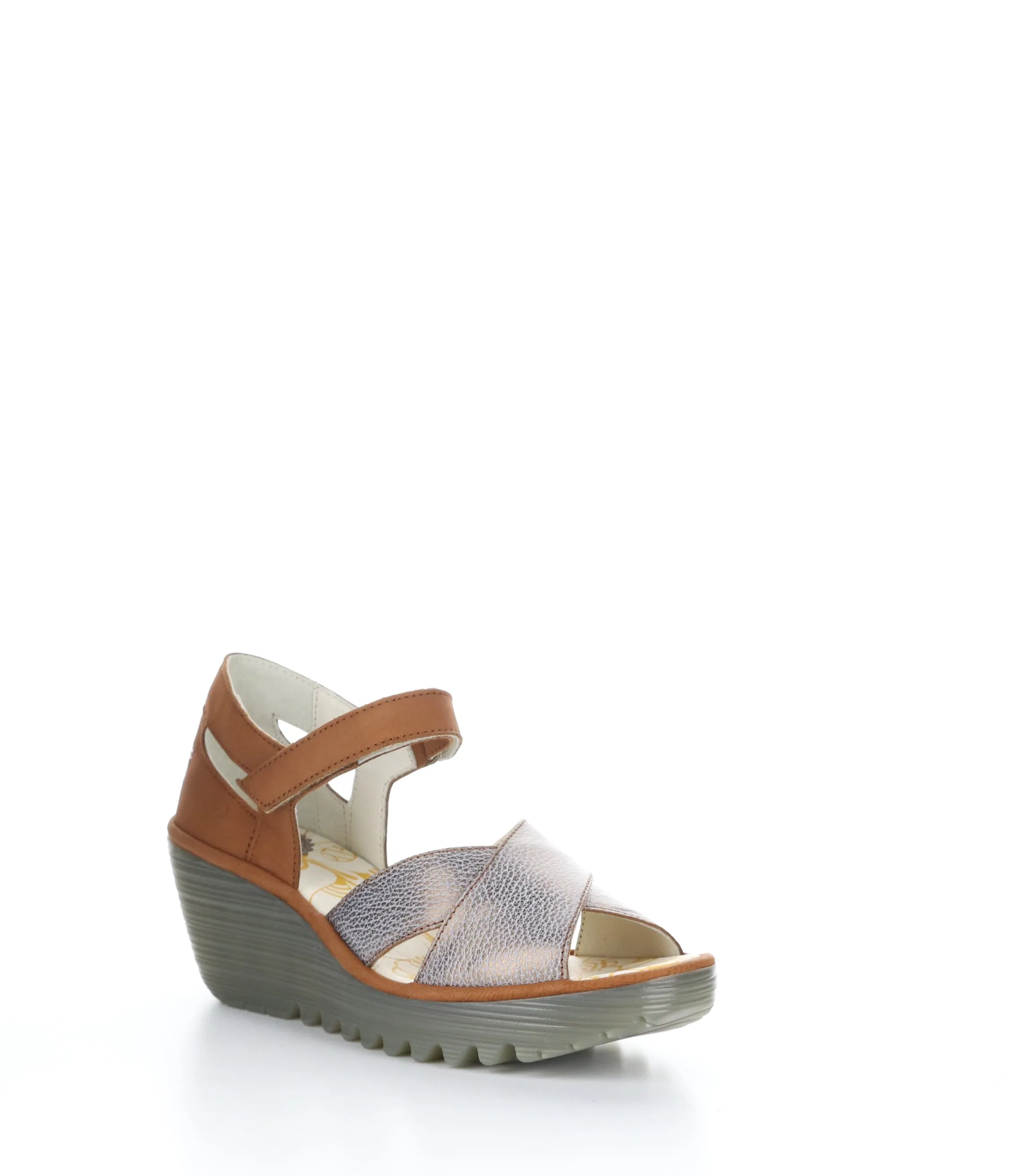 YENT365FLY 005 BRONZE/TAN Sandals - Round Toe