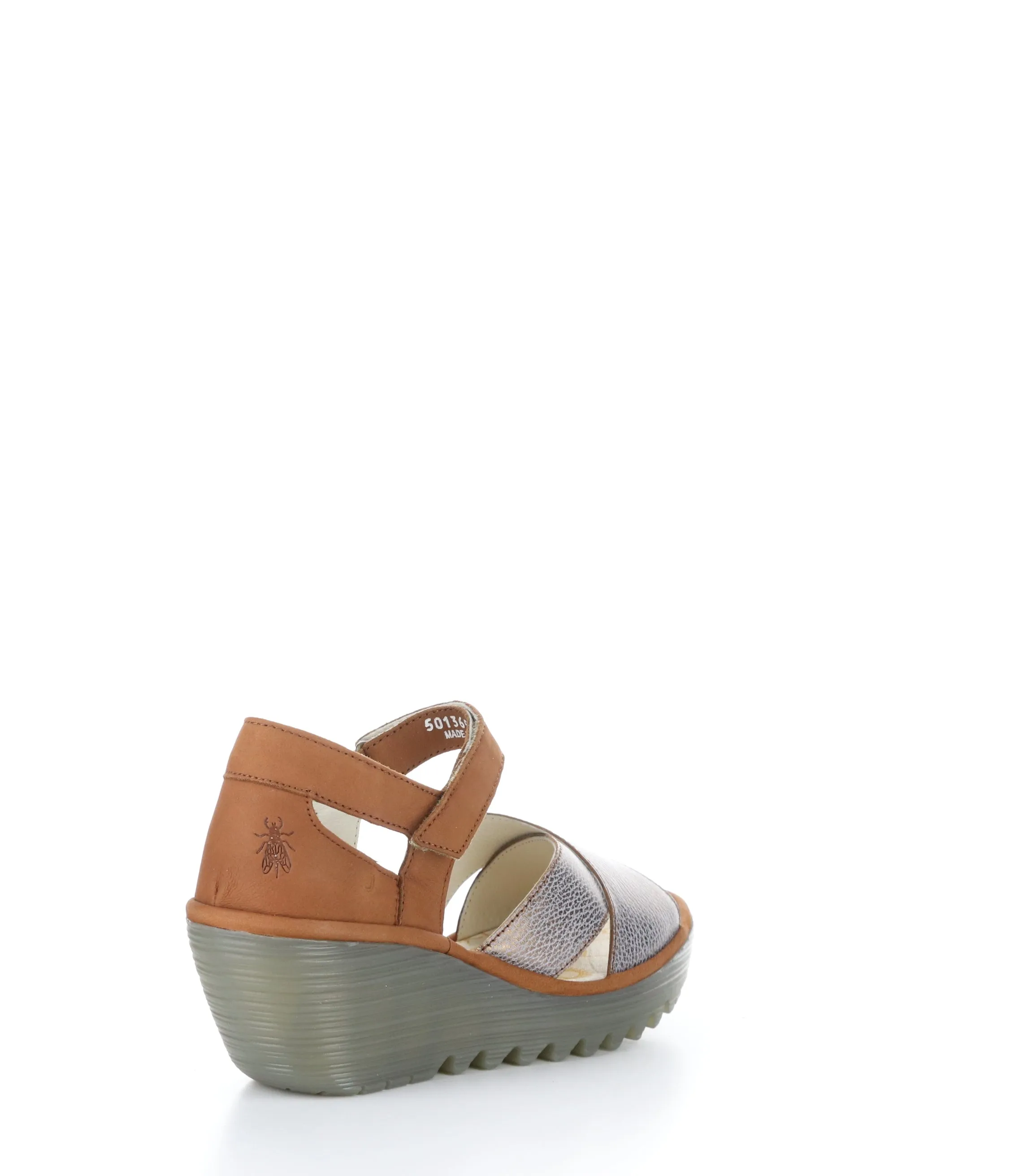 YENT365FLY 005 BRONZE/TAN Sandals - Round Toe