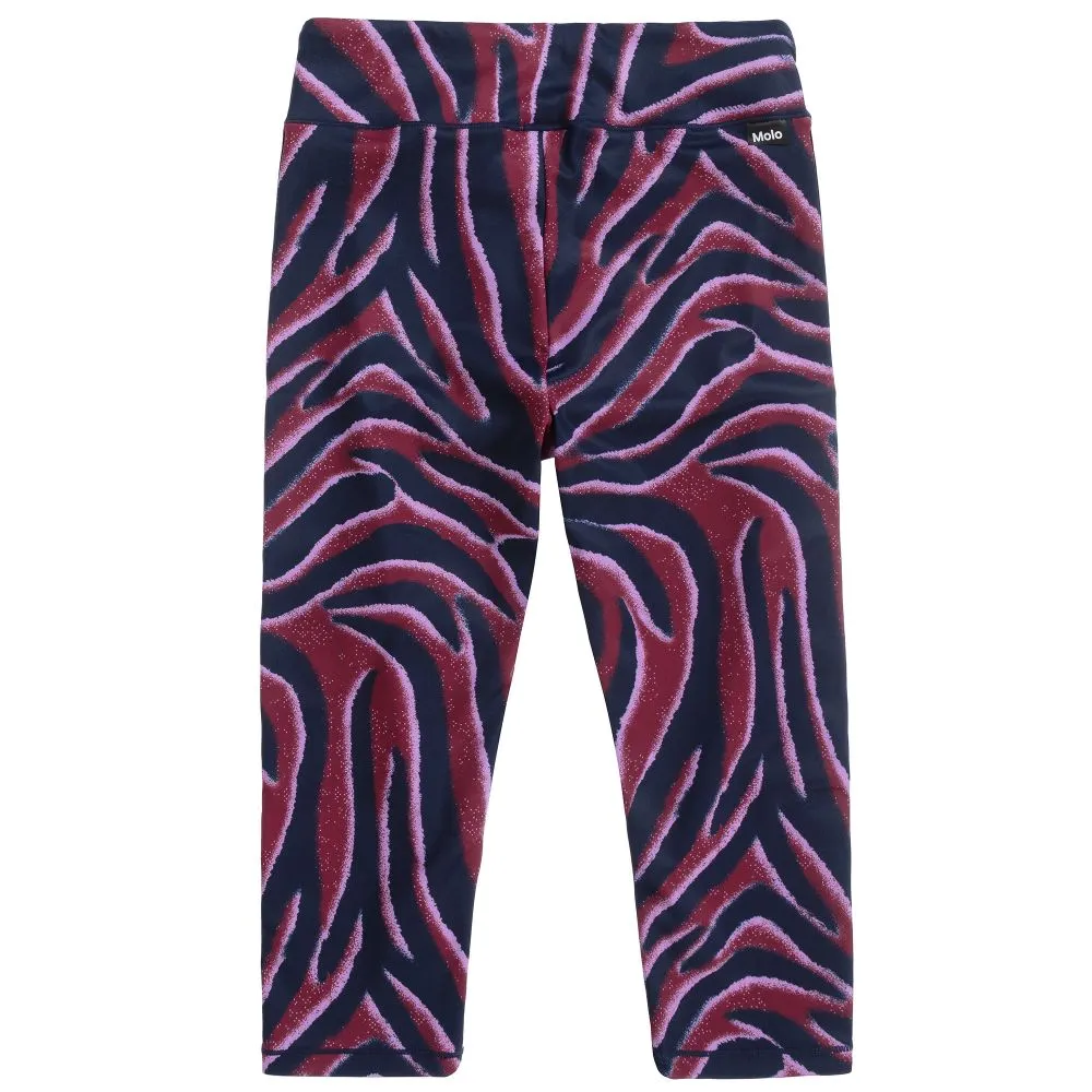 Youth Purple Short Leggings